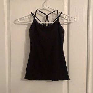 Lululemon -Ivivva sports tank with built in bra. US size 10.